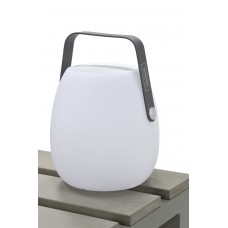 Egg verlichting H23cm anthracite handle/ BT speaker